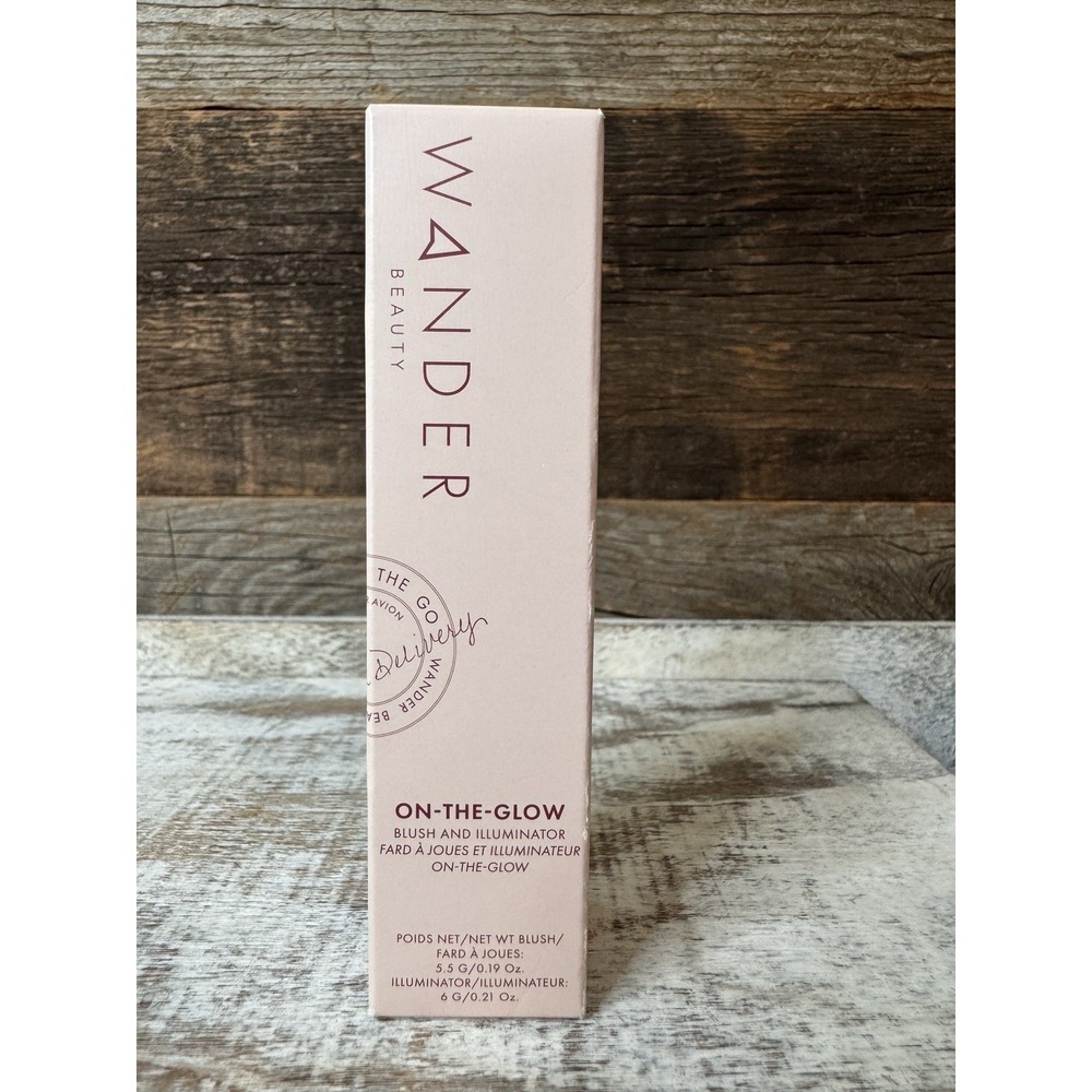 Wander Beauty On-the-Glow Blush & Illuminator Sienna Sunset/Nude Glow | MSRP=$38